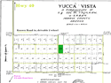 Yucca Vista Plat Map